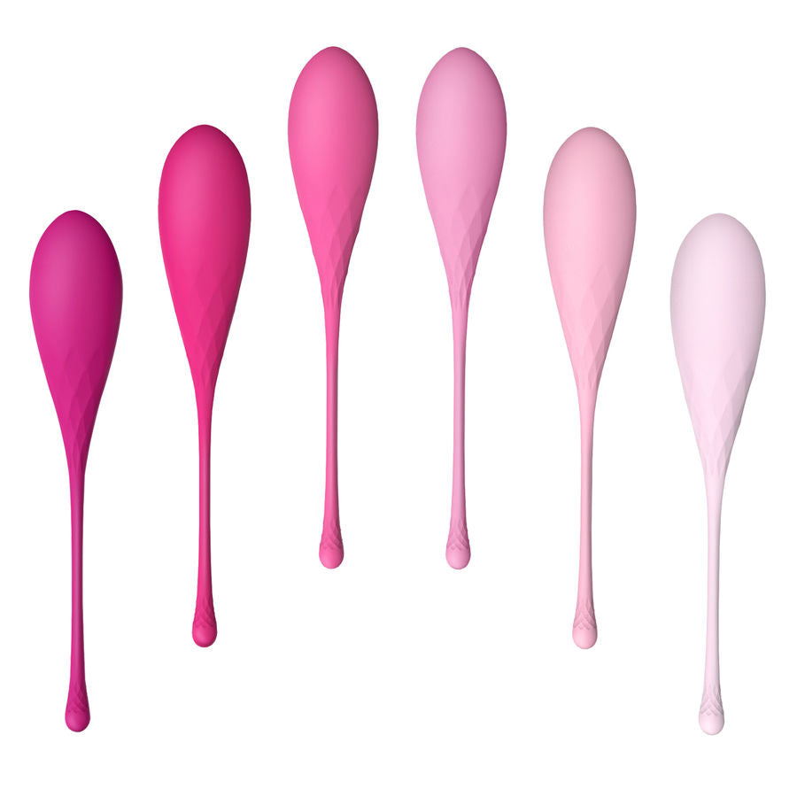 LESLIE - KEGEL FIT - Set de 6 piezas para el entrenamiento de los músculos pélvicos