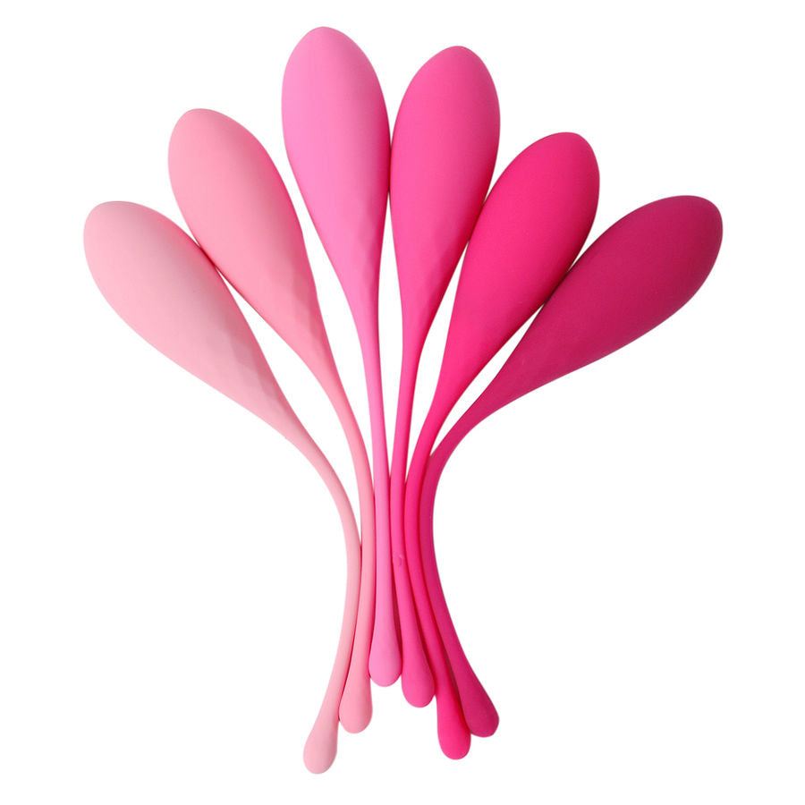 LESLIE - KEGEL FIT - Set de 6 piezas para el entrenamiento de los músculos pélvicos