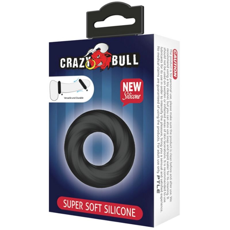 CRAZY BULL - BAGUE IN SILICONE SUPER DOUX