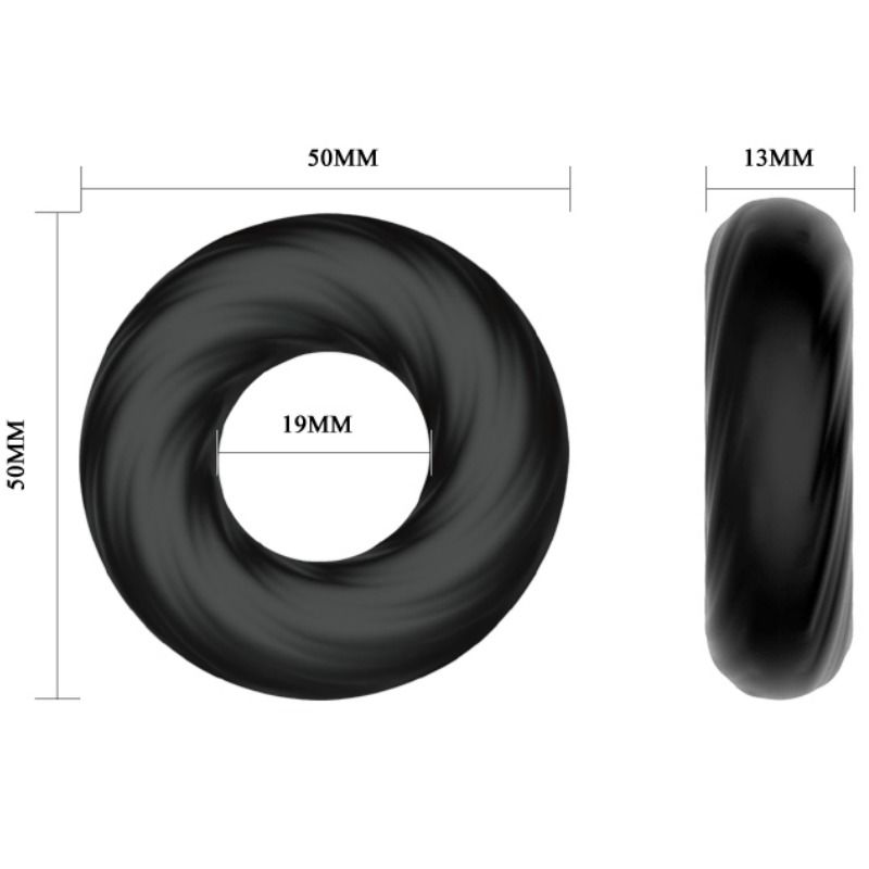 CRAZY BULL - BAGUE IN SILICONE SUPER DOUX
