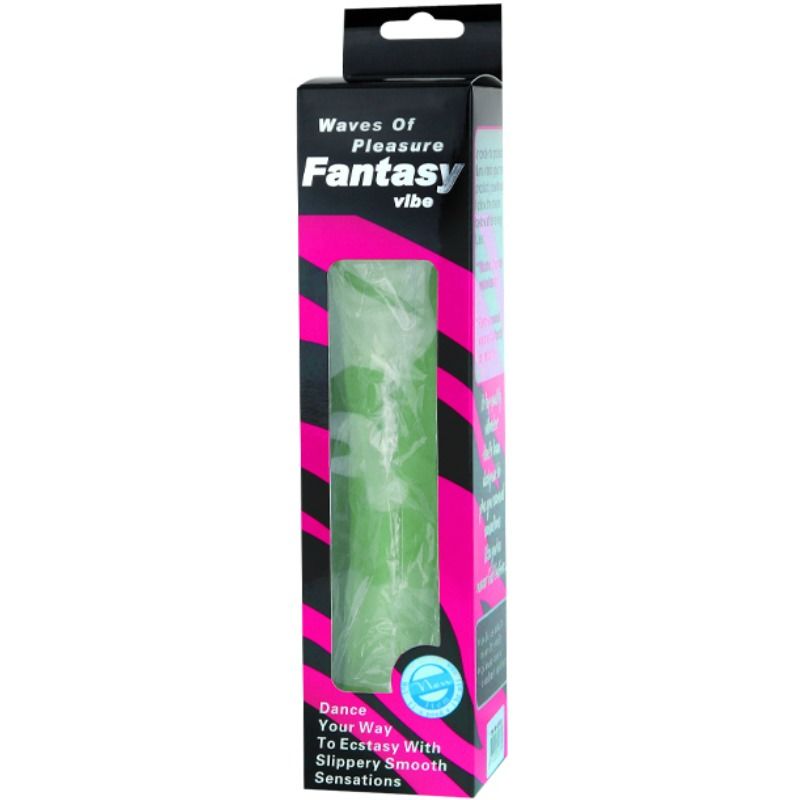 DANCE - VIBRATEUR VAGUES DE PLAISIR 23 CM VERT