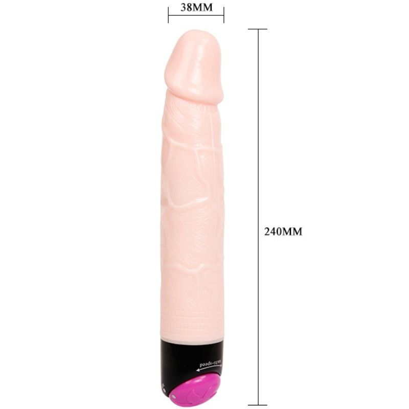 DANCE - VIBRATION ET ROTATION SEXUELLES COLORÉES 24 CM