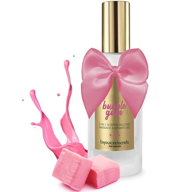 BIJOUX - BUBBLE GUM GEL 2 IN 1 SILICONE GOMME FRAISE 100 ML