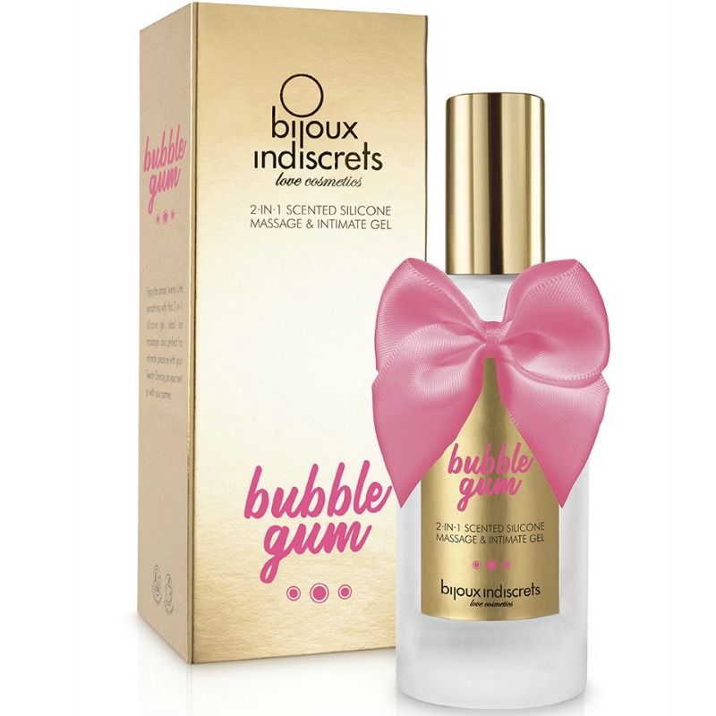 BIJOUX - BUBBLE GUM GEL 2 IN 1 SILICONE GOMME FRAISE 100 ML