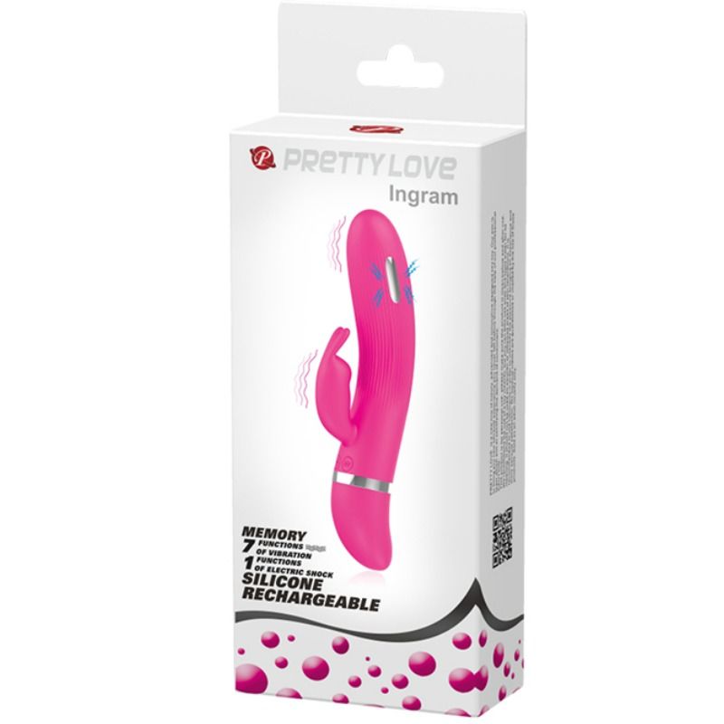 PRETTY LOVE - VIBRADOR ELECTROSHOCK DE FLIRTATION INGRAM