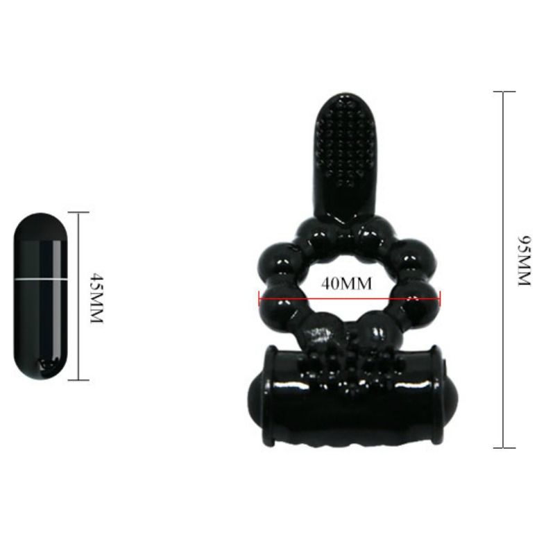 DANCE - ANNEAU SWEET RING AVEC DOUBLE STIMULATEUR