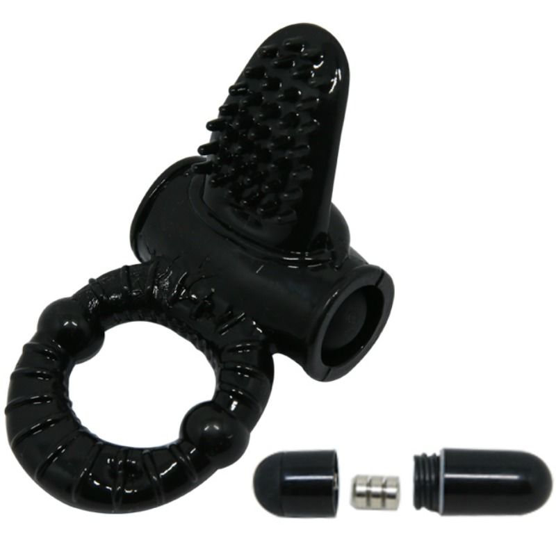 BAILE - SWEET RING ANILLO VIBRADOR CON TEXTURA CONEJO?