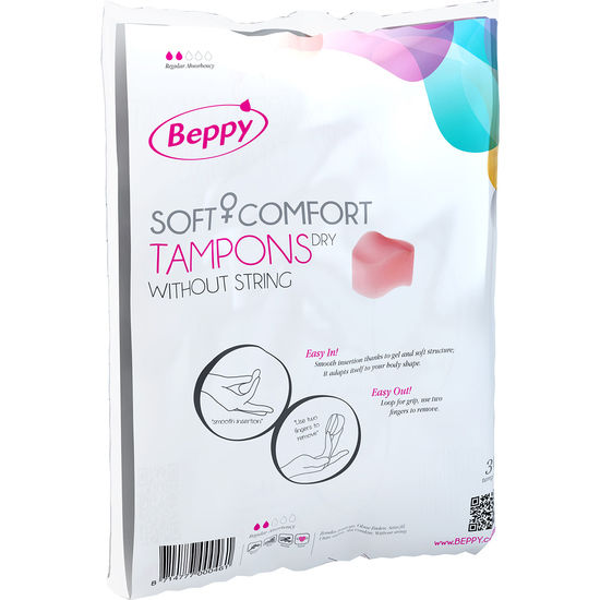 BEPPY - SOFT-COMFORT TAMPONS SEC 30 UNITS