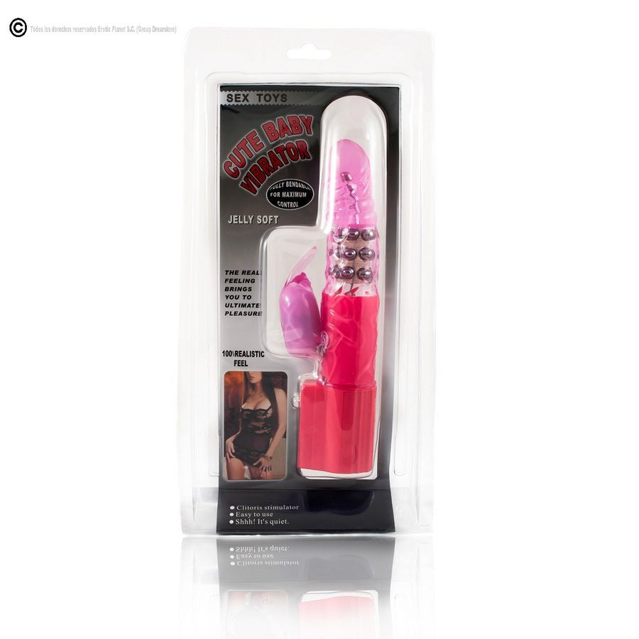 DANCE - ROTATEUR DE LAPIN ROSE AVEC SUPERSTIMULATEUR