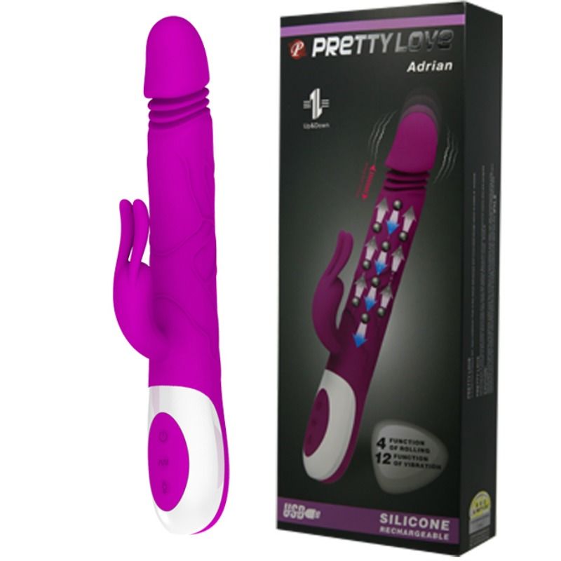 PRETTY LOVE - ADRIAN RECARGABLE MULTIFUNCIÓN