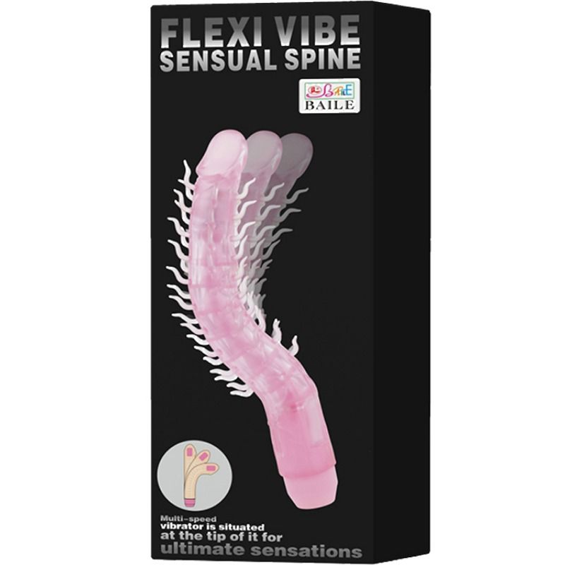 DANCE - FLEXI VIBE SENSUAL SPINE GODE VIBRANT PLIABLE LILAS 23.5 CM