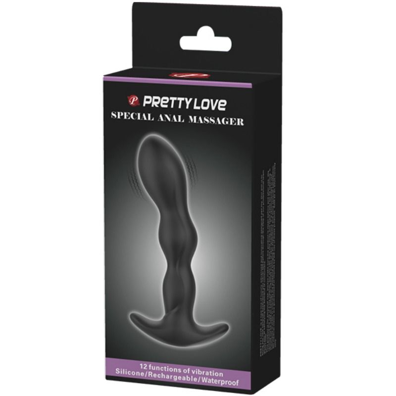 PRETTY LOVE - ANAL MASSEUR 12 VIBRATION MODES