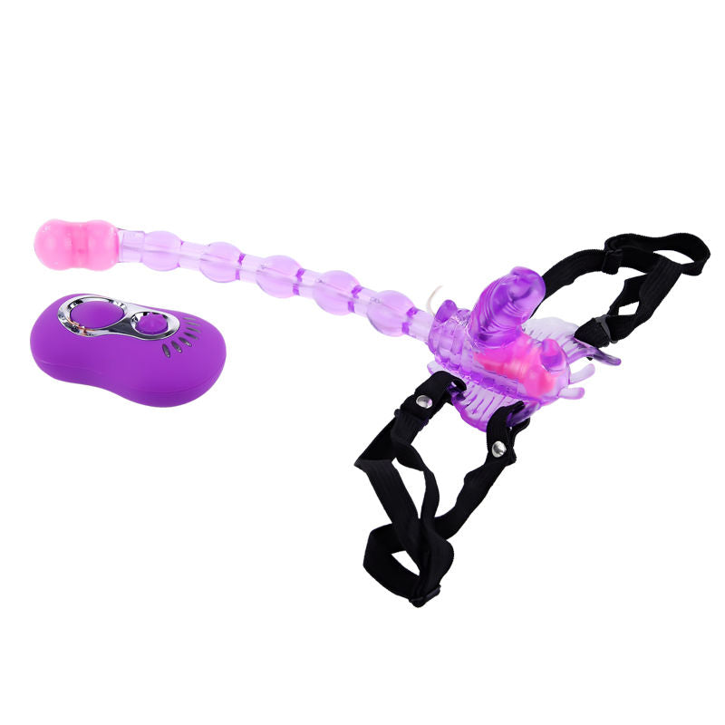 BAILE - PULSERA DE MARIPOSA EN LILA