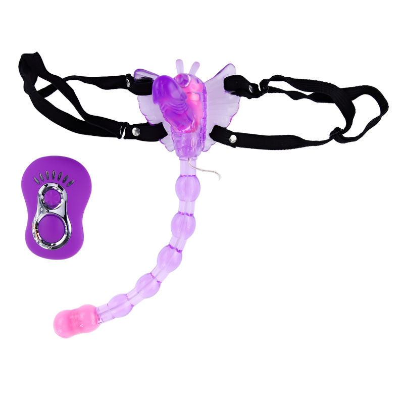 BAILE - PULSERA DE MARIPOSA EN LILA