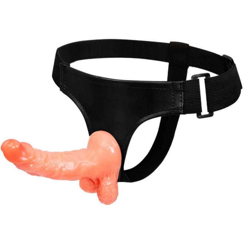DANCE - HARNAIS AVEC PÉNIS RÉALISTE ET CULOTTE RÉGLABLE ULTRA PASSIONNÉE 15.5 CM
