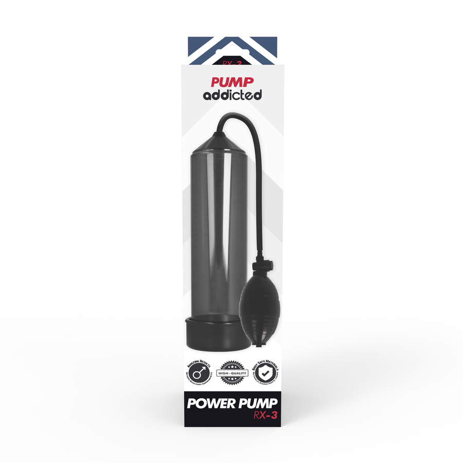ACCRO À LA POMPE - RX3 TRANSPARENT