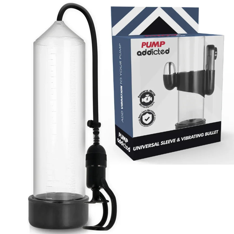 Pump Addicted – Vibrateur Transparent Rx5