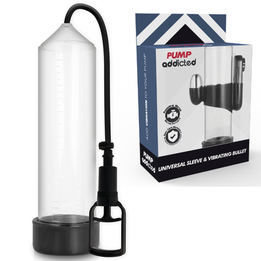 ADICTO A LA BOMBA - VIBRADOR TRANSPARENTE RX7