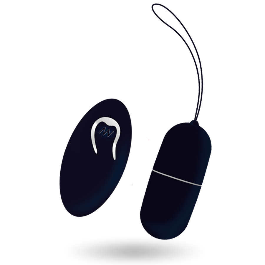 INTENSO - HUEVO VIBRADOR FLIPPY I CON CONTROL REMOTO NEGRO