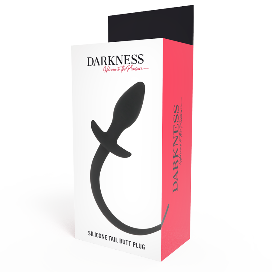 DARKNESS - PLUG ANAL DE SILICONA 28 CM NEGRO