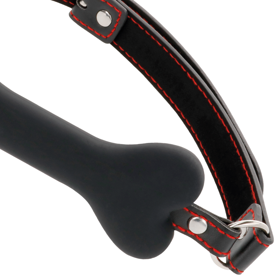 DARKNESS - BÂILLON IN SILICONE NOIR