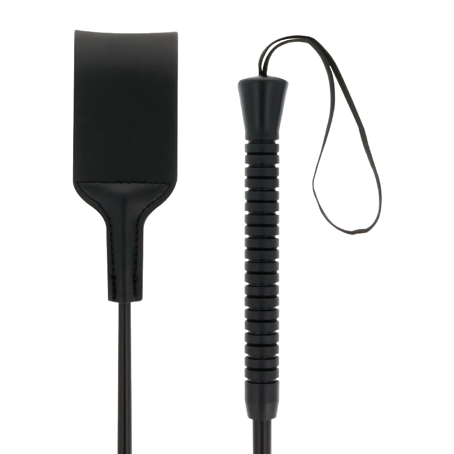 DARKNESS - LARGE BLACK FETISH BDSM WHIP
