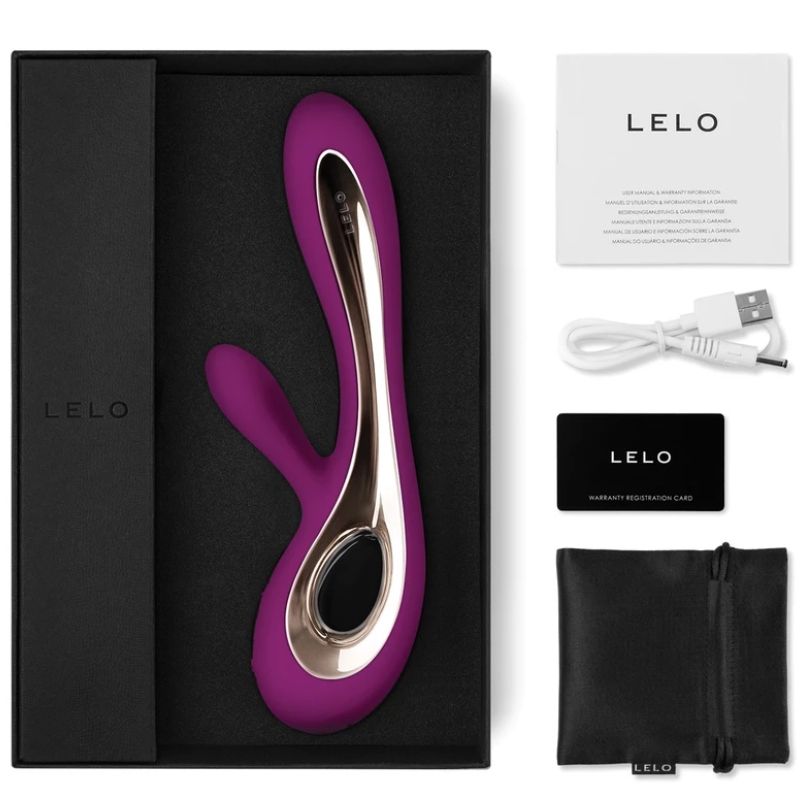 LELO - SORAYA 2 RABBIT VIBRADOR ROSA INTENSO