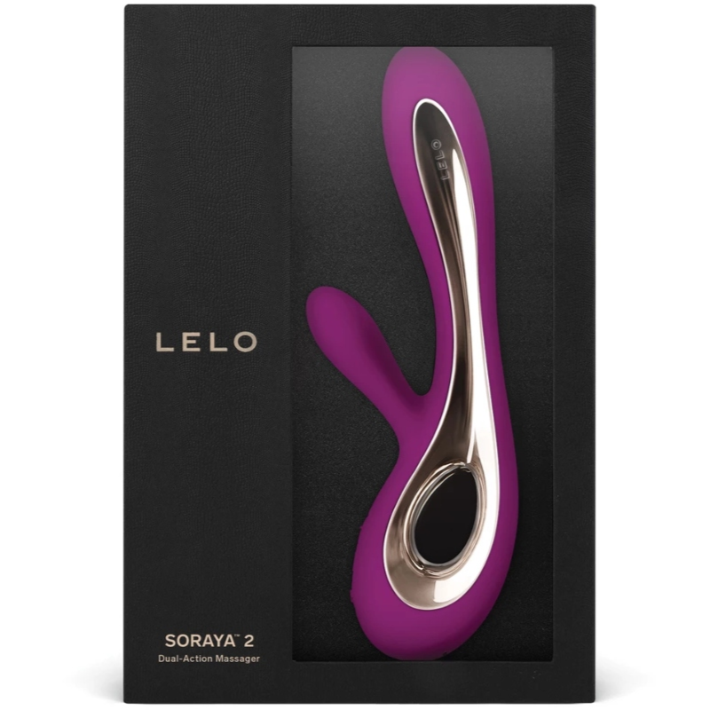LELO - SORAYA 2 RABBIT VIBRADOR ROSA INTENSO