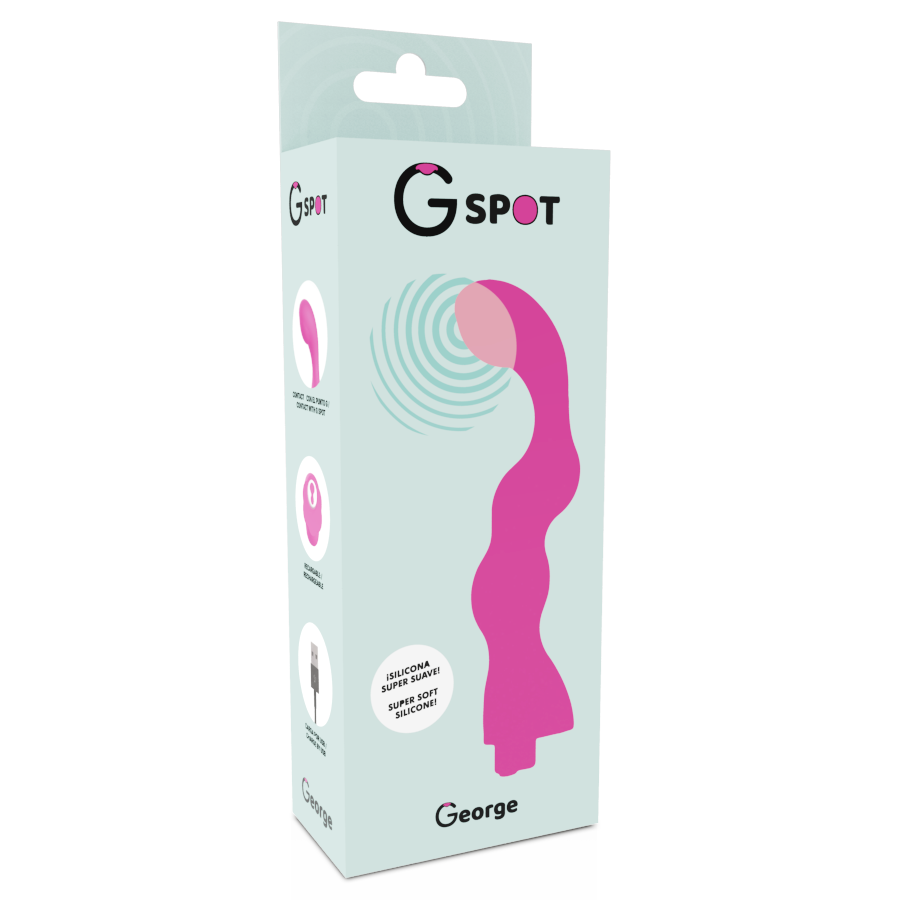 G-SPOT - GEORGE G-SPOT VIBRADOR CHICLE ROSA