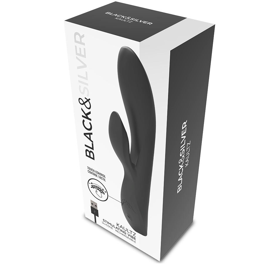 Vibrateur kaultz touch control – Black & Silver
