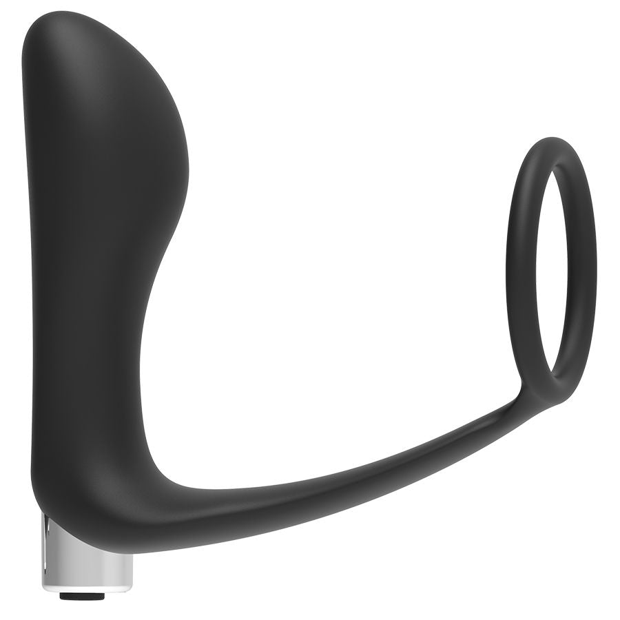 ADDICTED TOYS - VIBRADOR DE PRÓSTATA RECARGABLE MODELO 1 - NEGRO