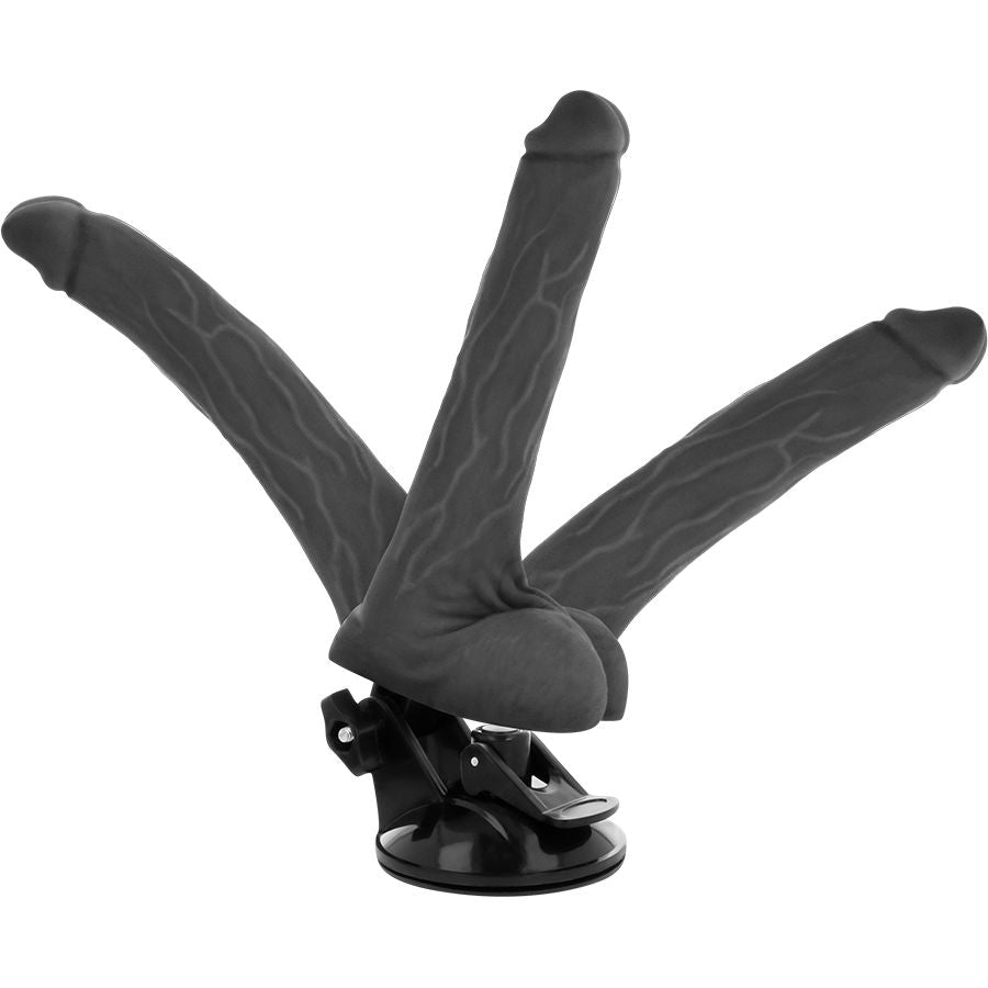 BASECOCK - TÉLÉLÉCOMMANDE NATUREL ARTICULABLE VIBRATEUR 18.5 CM -O- 4 CM