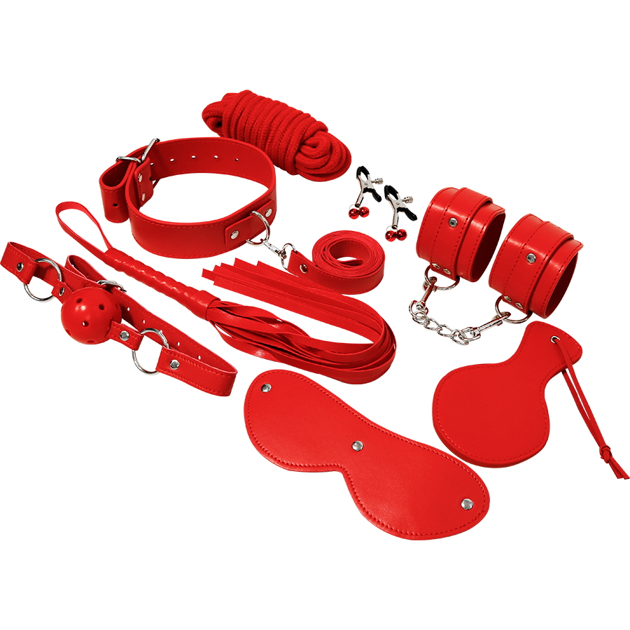 EXPERIENCE - BDSM FETISH KIT SERIE ROUGE