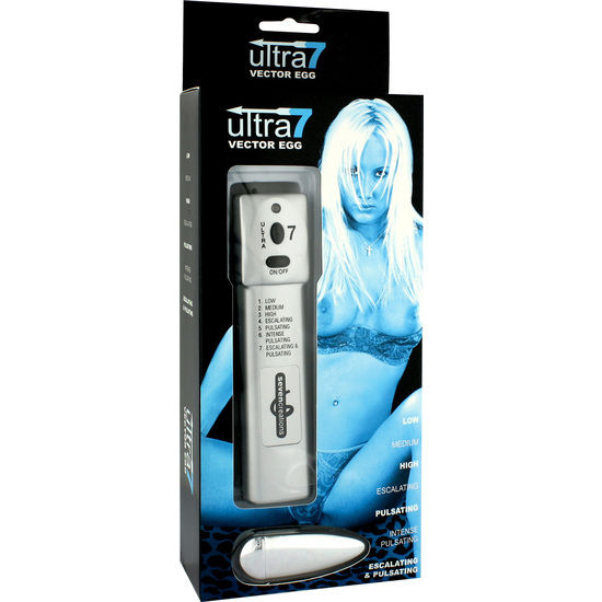 SIETE CREACIONES - HUEVO ULTRA VIBRADOR 7 VECTOR