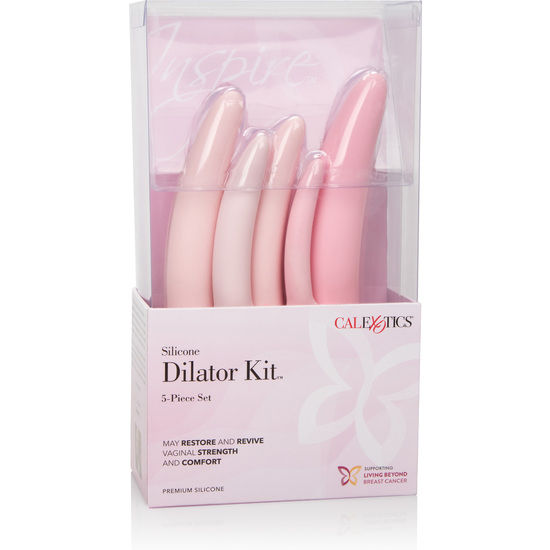 CALEXOTICS - INSPIRE DILATATEUR IN SILICONE ENSEMBLE OF 5 PIÈCES