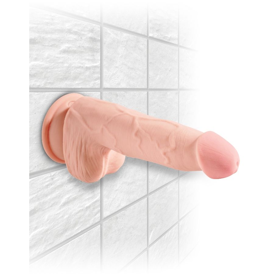 KING COCK - DILDO DE TRIPLE DENSIDAD DE 14 CM