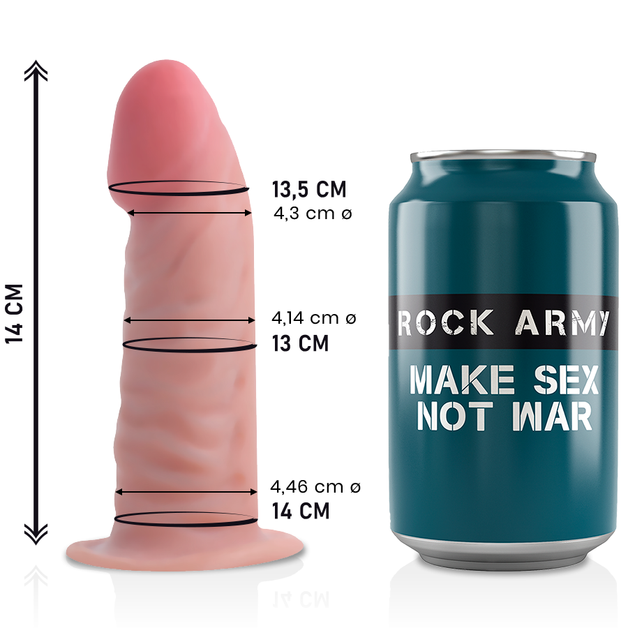 ROCKARMY - DOUBLE DENSITÉ TIGER 14 CM -O- 4.46 CM