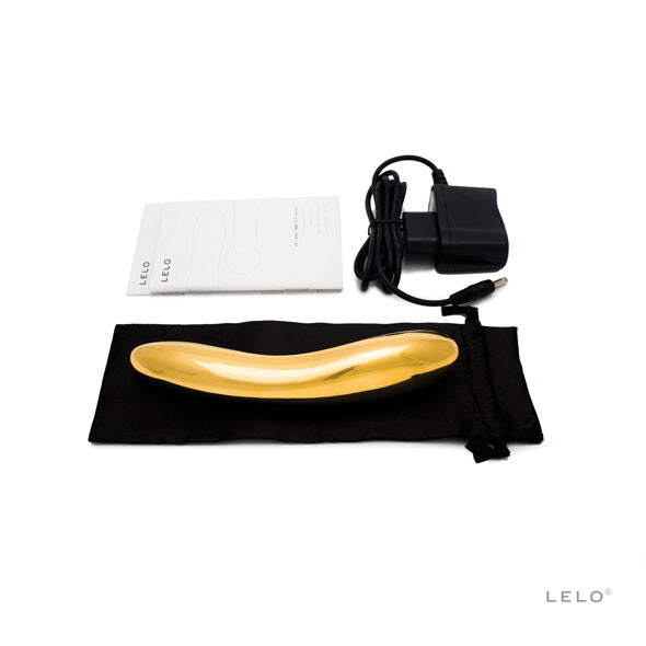 LELO - VIBRADOR INEZ GOLD ORO DE 24 QUILATES
