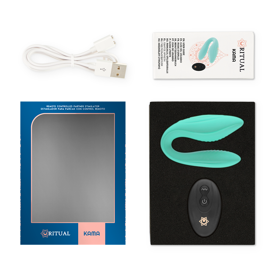 RITHUAL - TÉLÉLÉCOMMANDE KAMA POUR COUPLES AZABACHE
