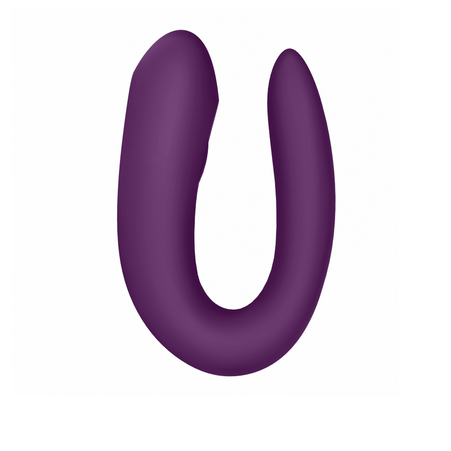 SATISFYER - DOUBLE JOY WITH APP PURPLE