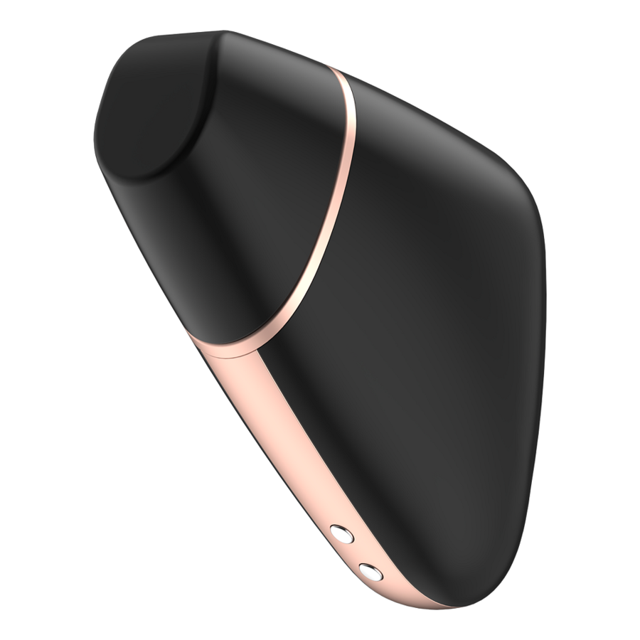 SATISFYER LOVE TRIANGLE STIMULATOR AND VIBRATOR - WHITE