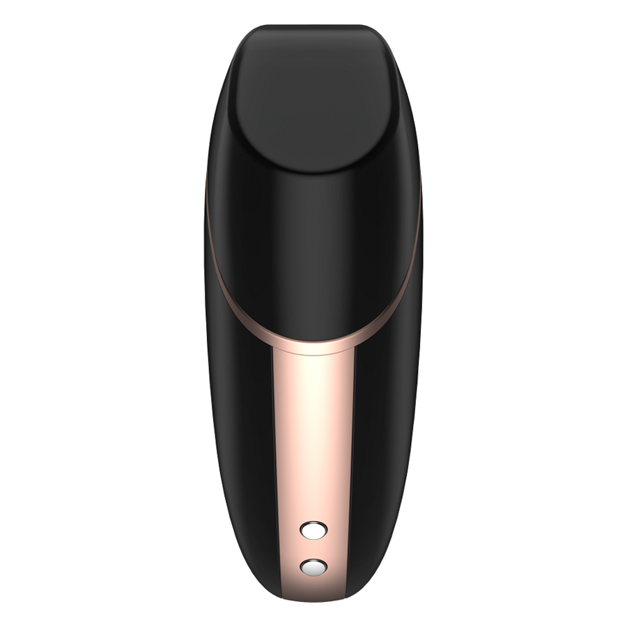 SATISFYER - STIMULATEUR ET VIBRATEUR AIR LOVE TRIANGLE BLANC