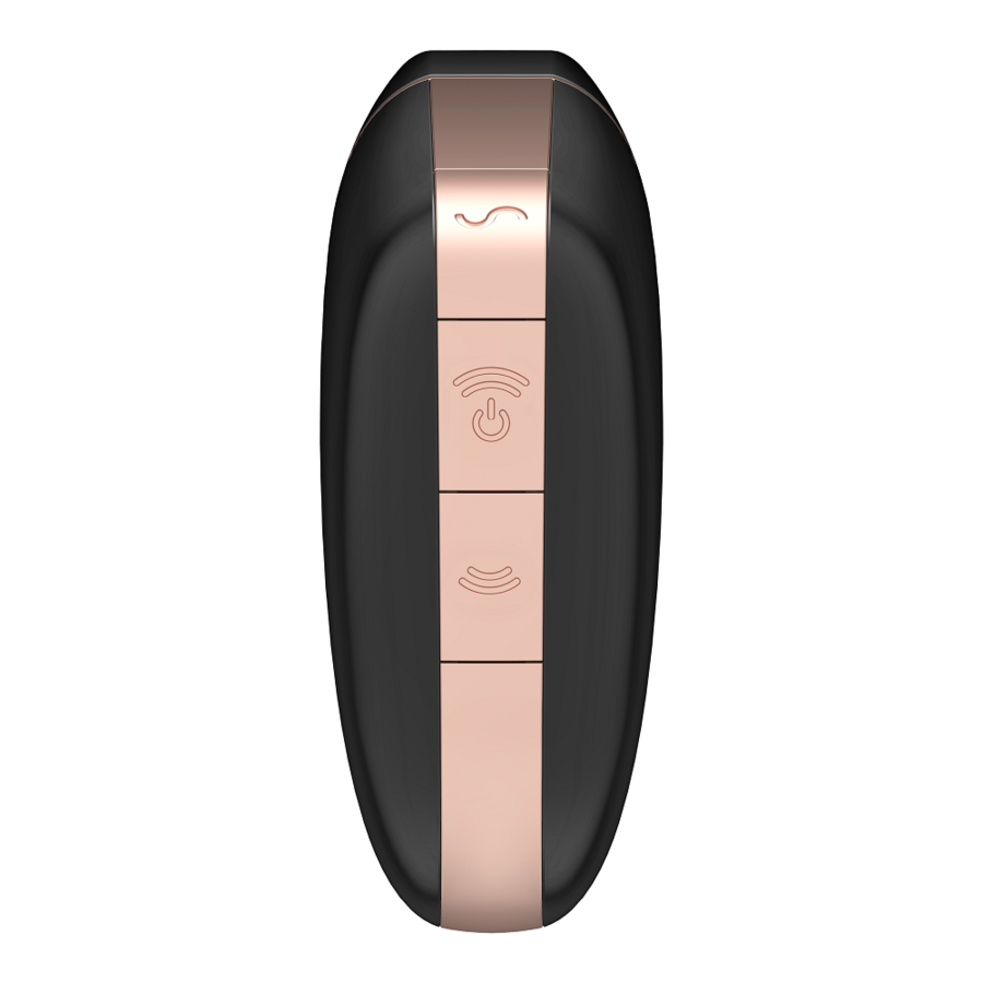 SATISFYER - STIMULATEUR ET VIBRATEUR AIR LOVE TRIANGLE BLANC
