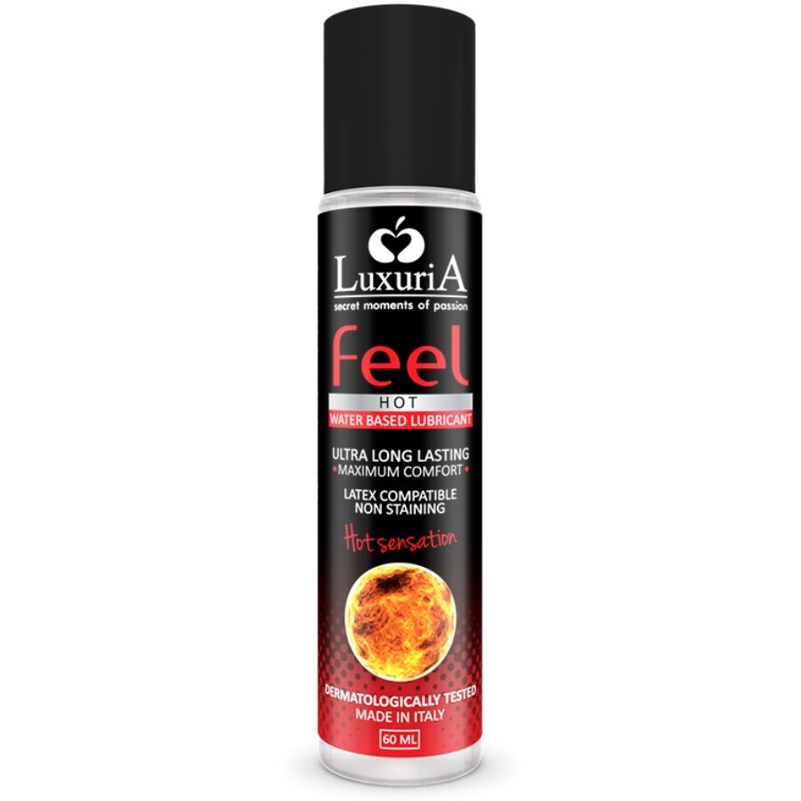 INTIMATELINE - LUBRICANTE LUXURIA A BASE DE AGUA SENSACIÓN DE CALOR 60 ML