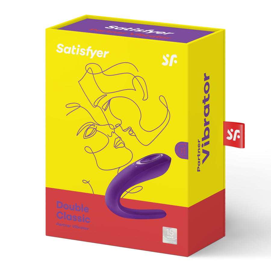 SATISFYER - JUGUETE VIBRADOR PARA PAREJAS QUE ESTIMULA A AMBOS