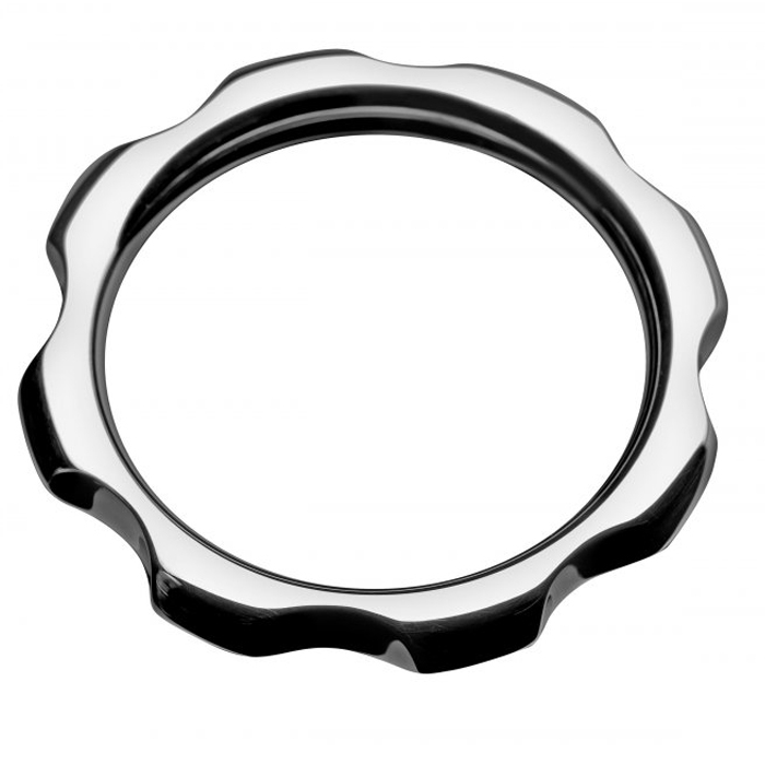 ANILLO DE TORSIÓN DE METAL DURO DE 50 MM PARA PENE Y TESTÍCULOS