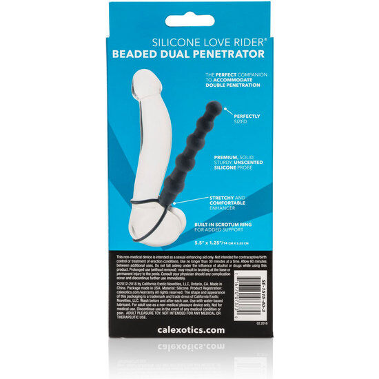 CALEXOTICS - BLACK DOUBLE PENETRATOR PEARL