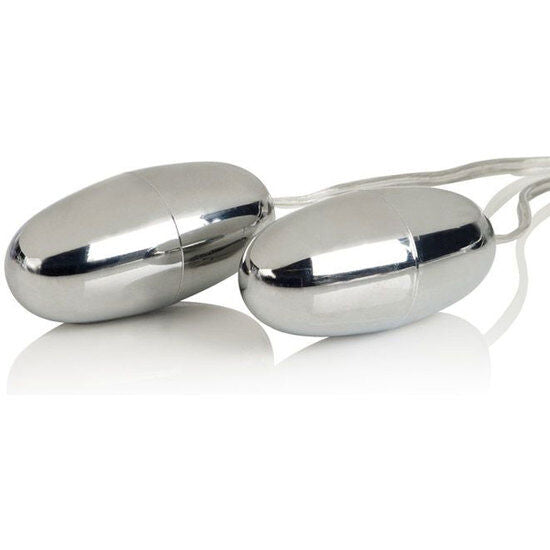CALEXOTICS - DUO ARGENT VIBRATING BALLS