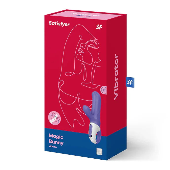Boîte du vibromasseur Satisfyer Magic Bunny violet