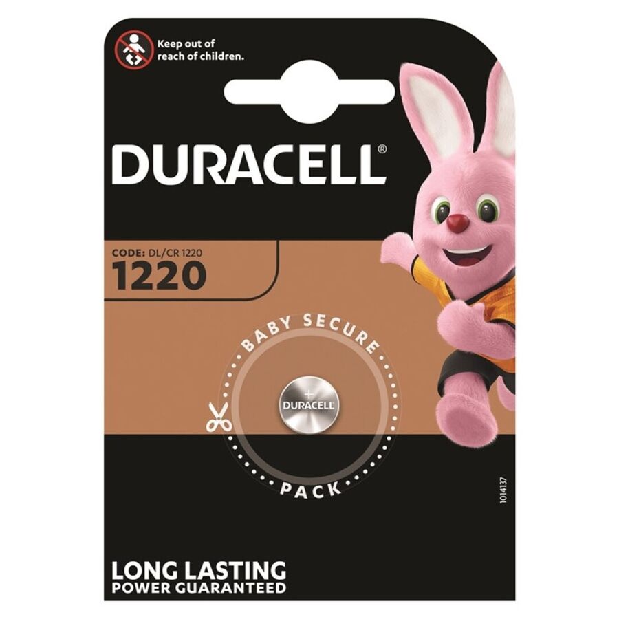DURACELL - LITHIUM BUTTON PILE CR1220 3V 1UNIT?